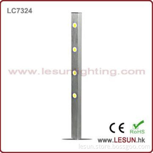 Brushed silver 4W led jewelry light LC7324